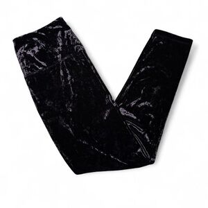 Crushed Velvet Tummy Control Leggings